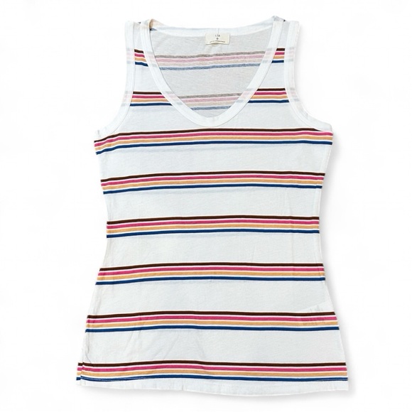 t.la Anthropologie Assorted Stripe Scoop-Neck Layering Tank Top - Picture 5 of 8